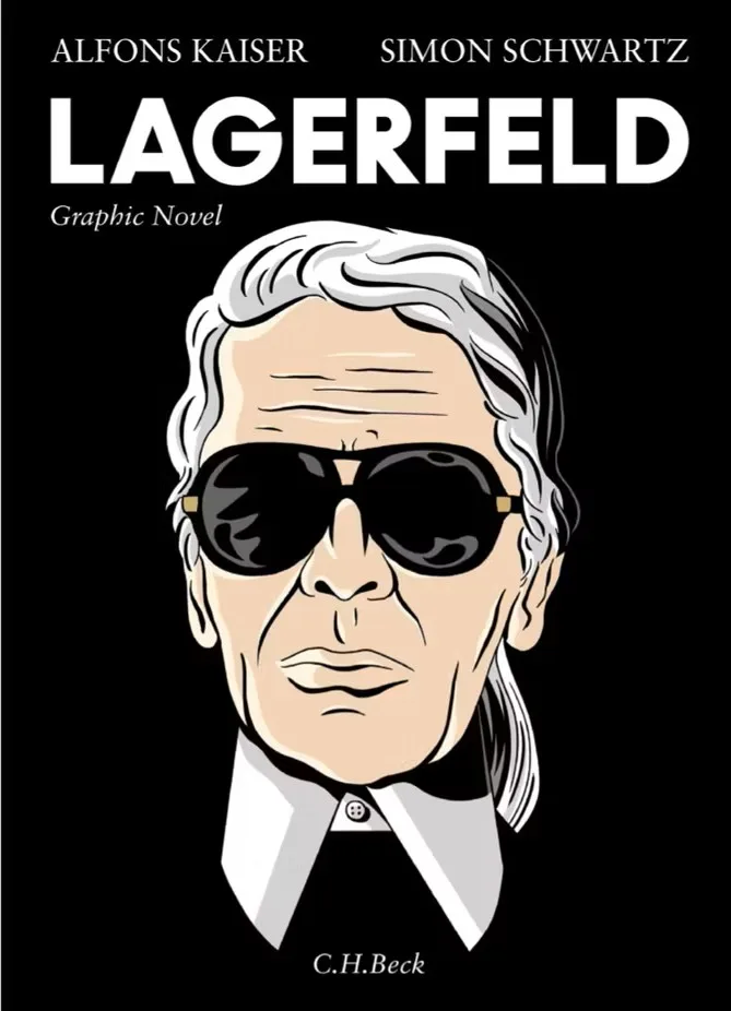Εξώφυλλο του graphic novel για τη ζωή του Karl Lagerfeld.
